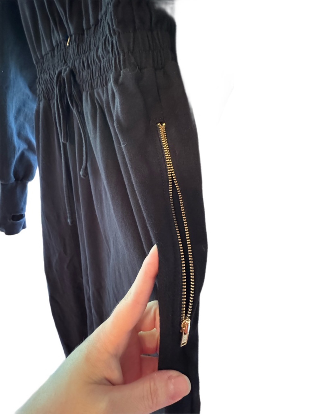 MANNERS LONDON Balinese Lace Boiler Suit in Black - Picture 9 of 9